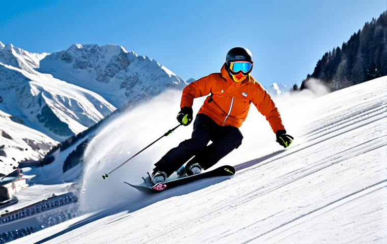 **
"A snowboarder, fully clothed in a professional-looking ski suit, carving a smooth turn on a groomed slope in the Italian Alps, with majestic, snow-capped mountains in the background, appropriate attire, safe for work, perfect anatomy, natural proportions, bright sunny day, professional action shot, high quality, family-friendly."
**