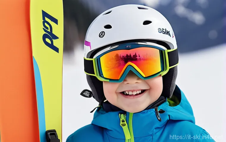 스키 초보 장비 세팅 - **Prompt 1: Joyful First Ski Day**
    "A vibrant, wide-angle shot of a young adult (male or female)...